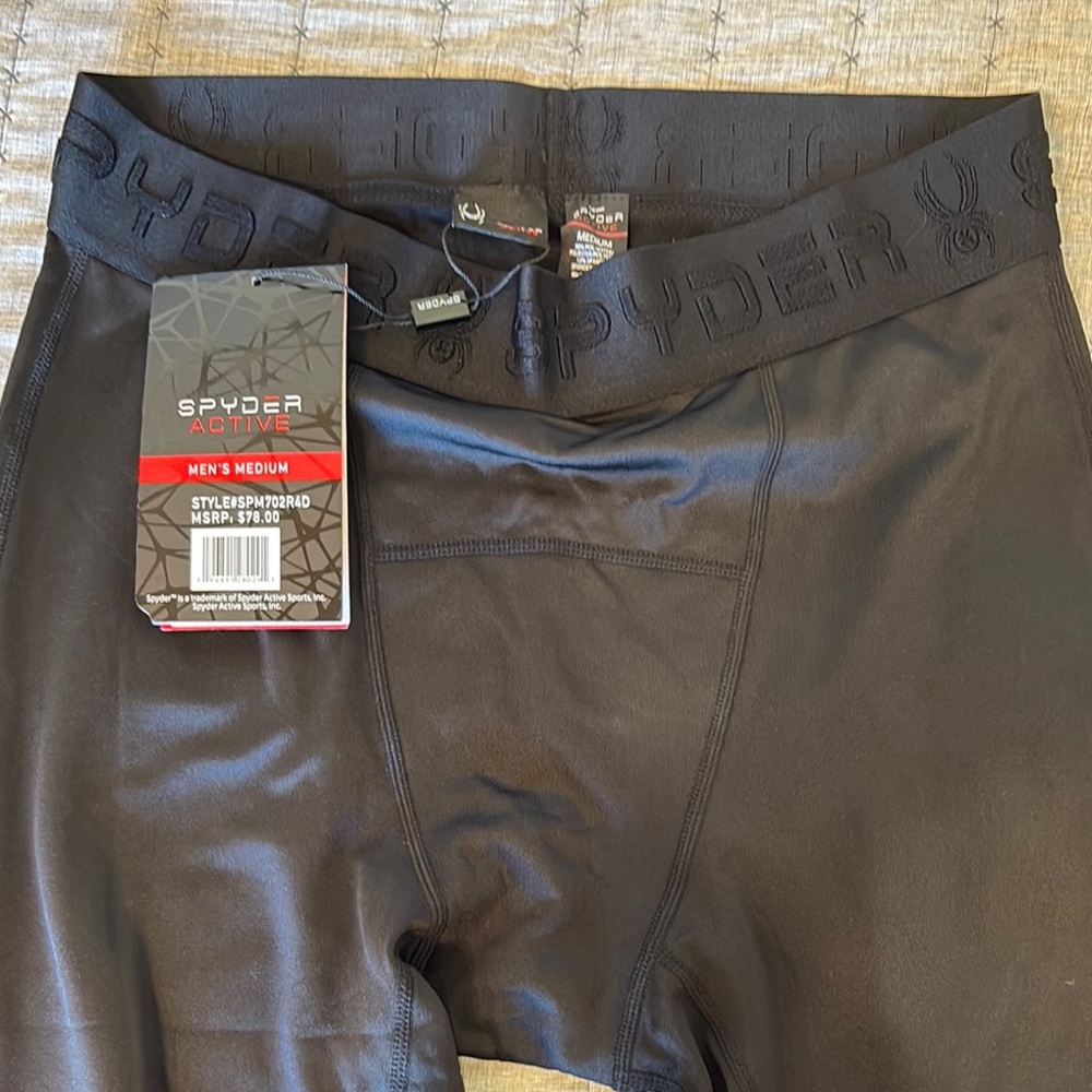 Spyder Active Men's Black thermals